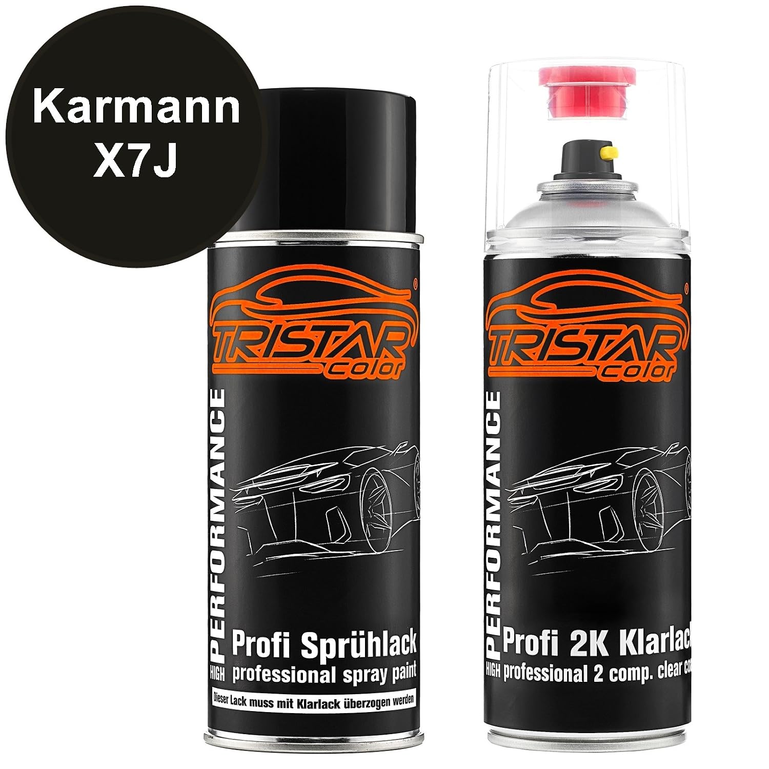 TRISTARcolor RAL 8014 Sepiabraun Spraydose – 2x 400 Ml, Glänzend, Schnelltrocknend, Made In Germany