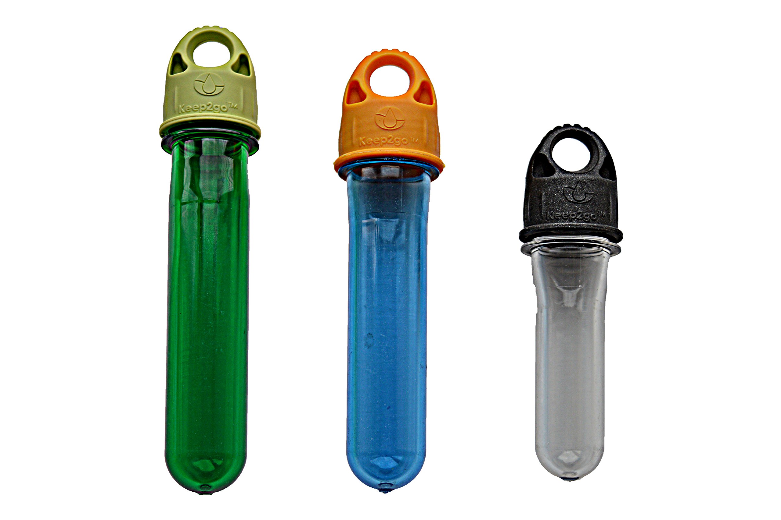 Blue Desert Keep2Go Travel Tubes (Pack of 3) - Multicoloured