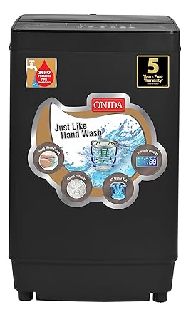 Onida 6.5 kg Fully-Automatic Top Loading Washing Machine (T65GRDG, Grey)