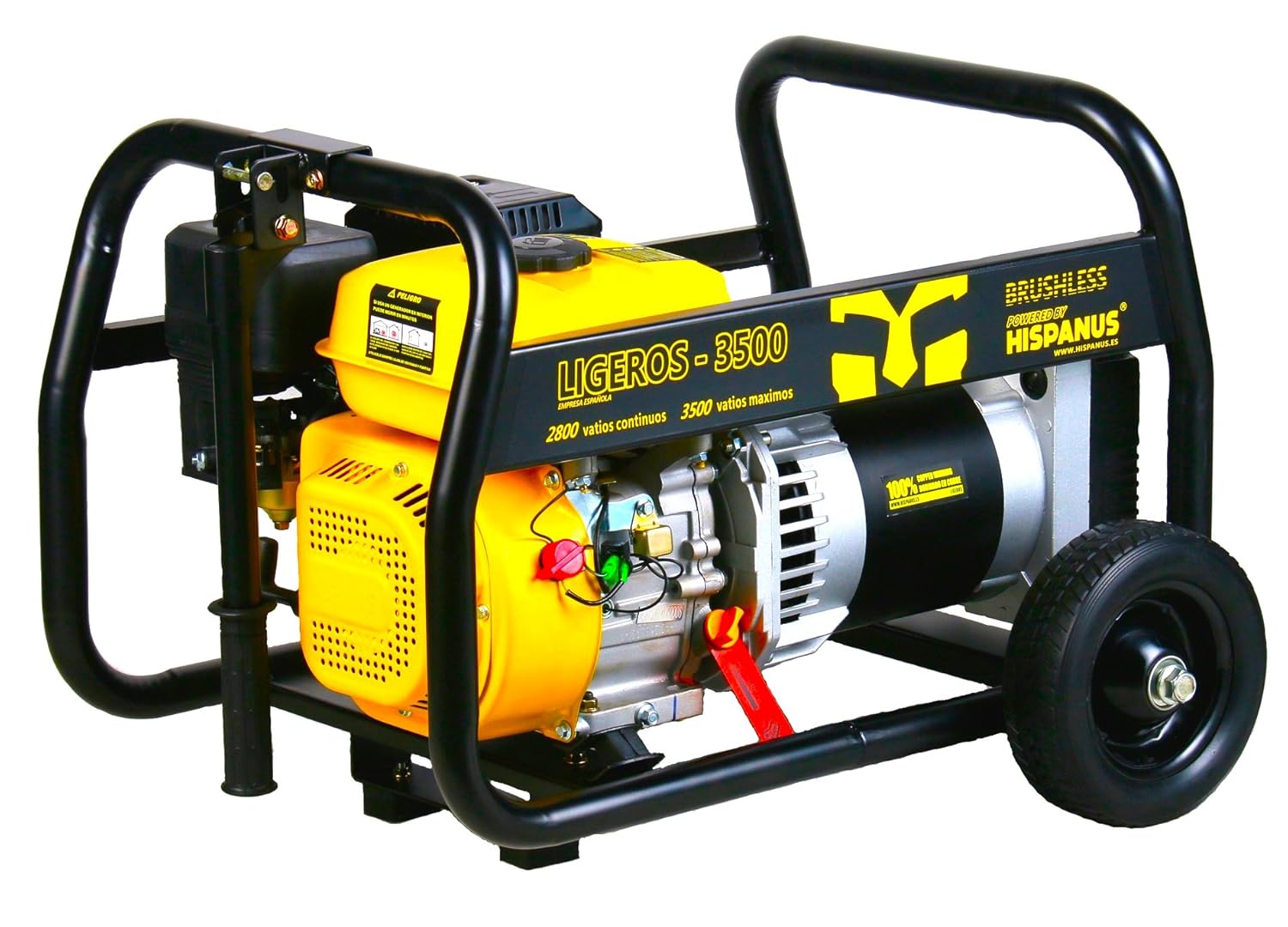 HISPANUS GENERADOR ELECTRICO W V GASOLINA GAMA LIGEROS