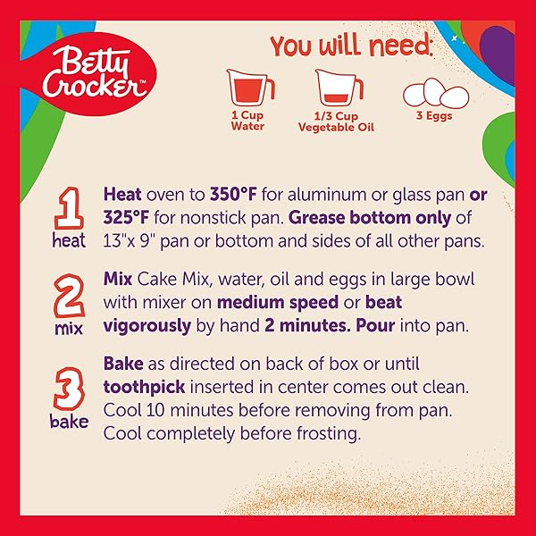 BETTY CROCKER CINNAMON TOAST CRUNCH CAKE MIX, MADE WITH CINNADUST, HOLIDAY BAKING, 13.25 OZ