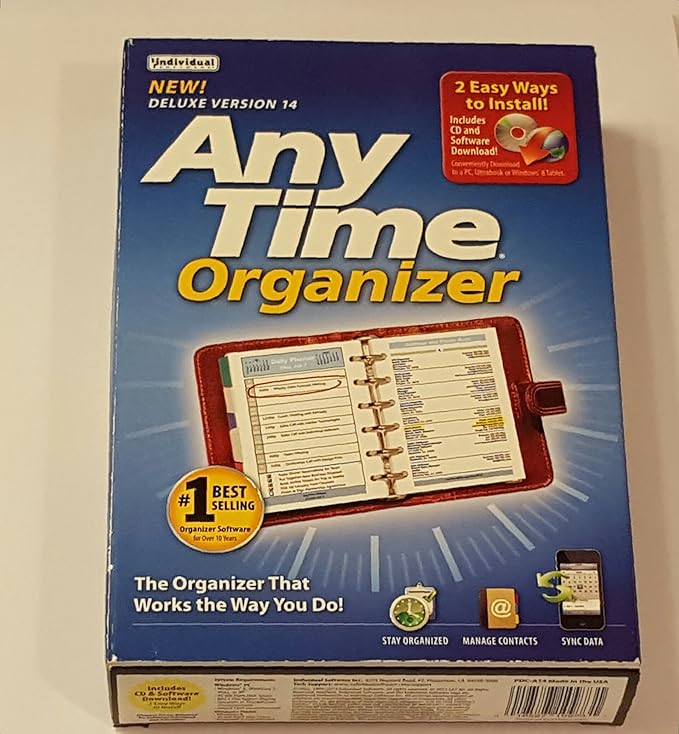 Anytime Organizer Software