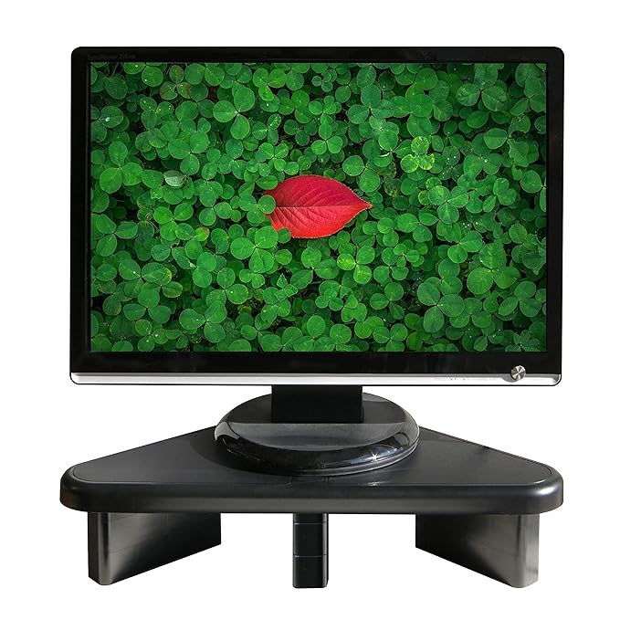 DAC Corner Monitor Stand 66 lb Flat Panel Display Black Amazon.ca