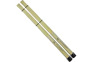 Meinl Stick & Brush Lightweight Husk Brush with Adjustable Rings for Cajon & Drumset-Made in Germany, Natural, Light (SB308)