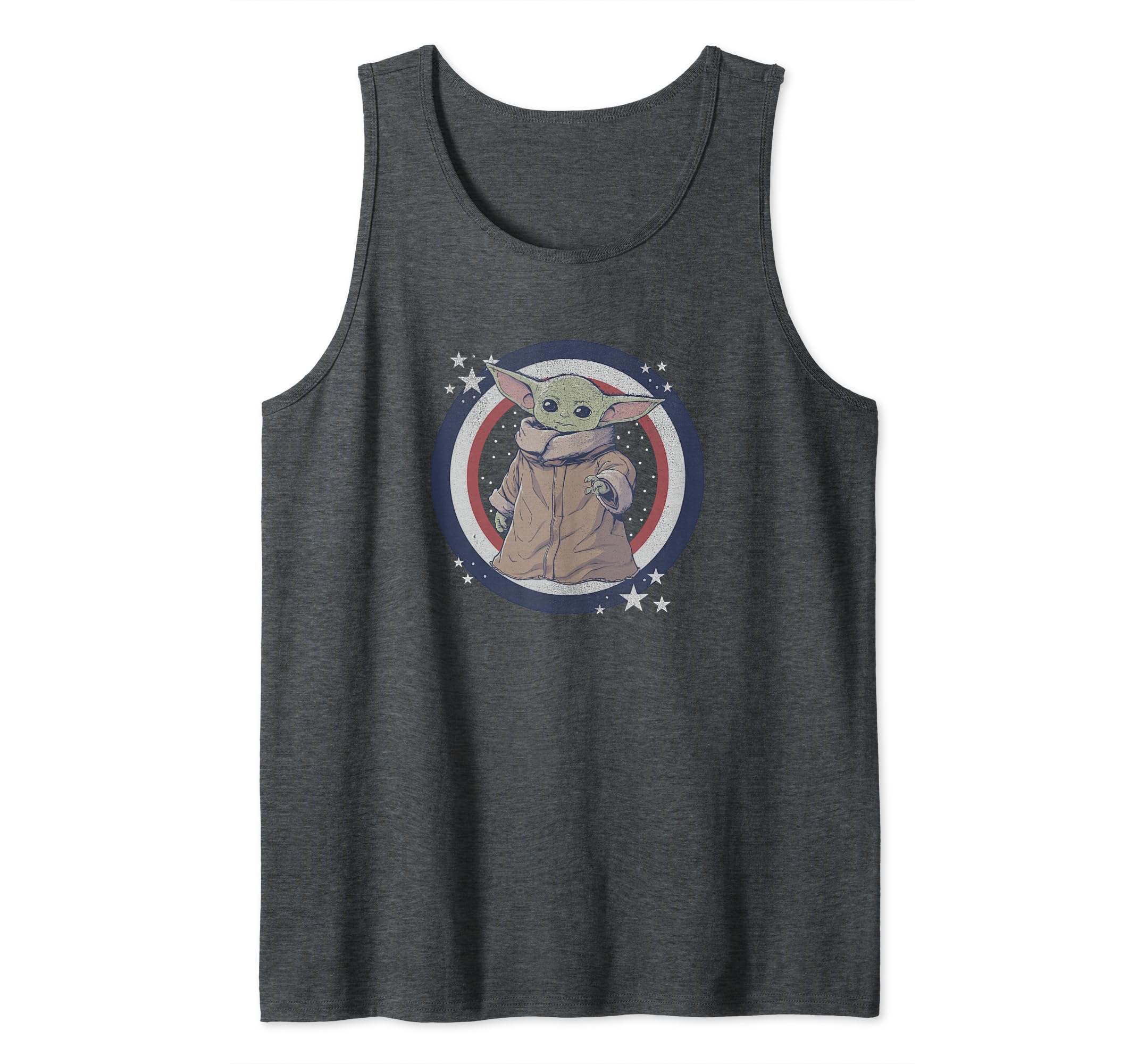 Star Wars: The Mandalorian Fourth Of July Grogu Patriot Tank Top