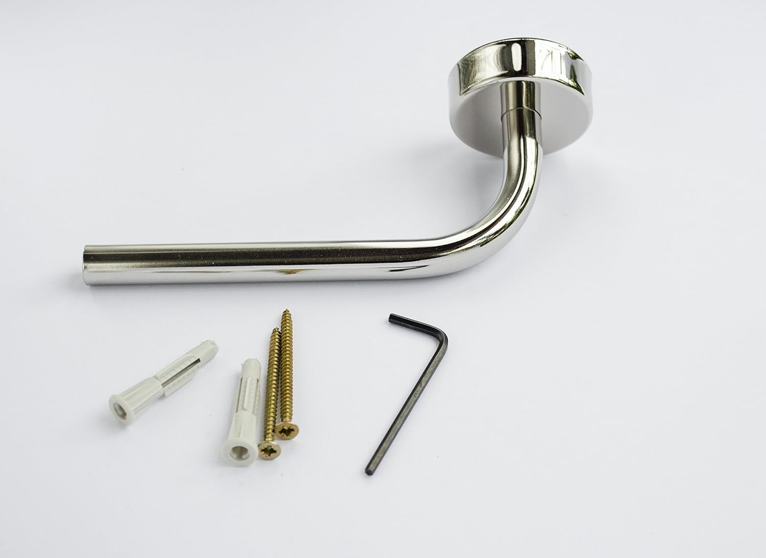 Kapitan Toilet Roll Holder Self Adhesive OR Screws Mounting, Stainless Steel, Made in EU, 20 Years Warranty (Vertical) - Image 4