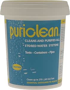 Purificador de Agua Puriclean de Clean Tabs – Azul, 400 g: Amazon ...