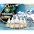 Air Wick Plug In Advanced Scented Oil,Glistening Snow + Frosted Mint,Air Fresheners for Home Long Lasting, Room Freshener, Air Freshener Plug In, House Essentials for Small Spaces + Large Spaces,5 ct