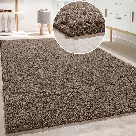 Amazon.de: Paco Home Shaggy Teppich Hochflor Langflor ...