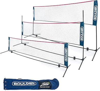 Boulder Portable Badminton Net Set 