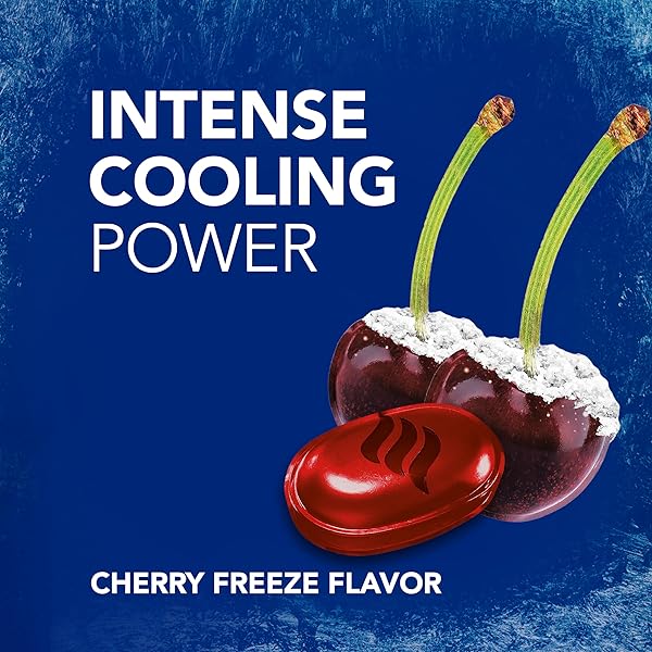 VICKS VAPOCOOL SEVERE MEDICATED SORE THROAT DROPS, MAX STRENGTH MENTHOL, SOOTHES SORE THROAT PAIN, CHERRY FLAVOR, 45CT