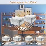 STRONG AX3000 Mesh Wi-Fi 6 System 3 Pack 3600 sqft 254 Devices 3 Gigabit Ports view 2