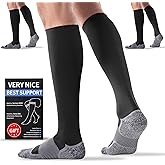 Bbfrey Medical Compression Socks 20-30 mmHg for Men Women (3 Pairs) - Best Support for All Day Wear, Pain Relief, Circulation