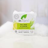 Dr Organic Tea Tree & Lemon Shampoo Bar 75g Clarifying Oily Scalp Plastic Free view 7