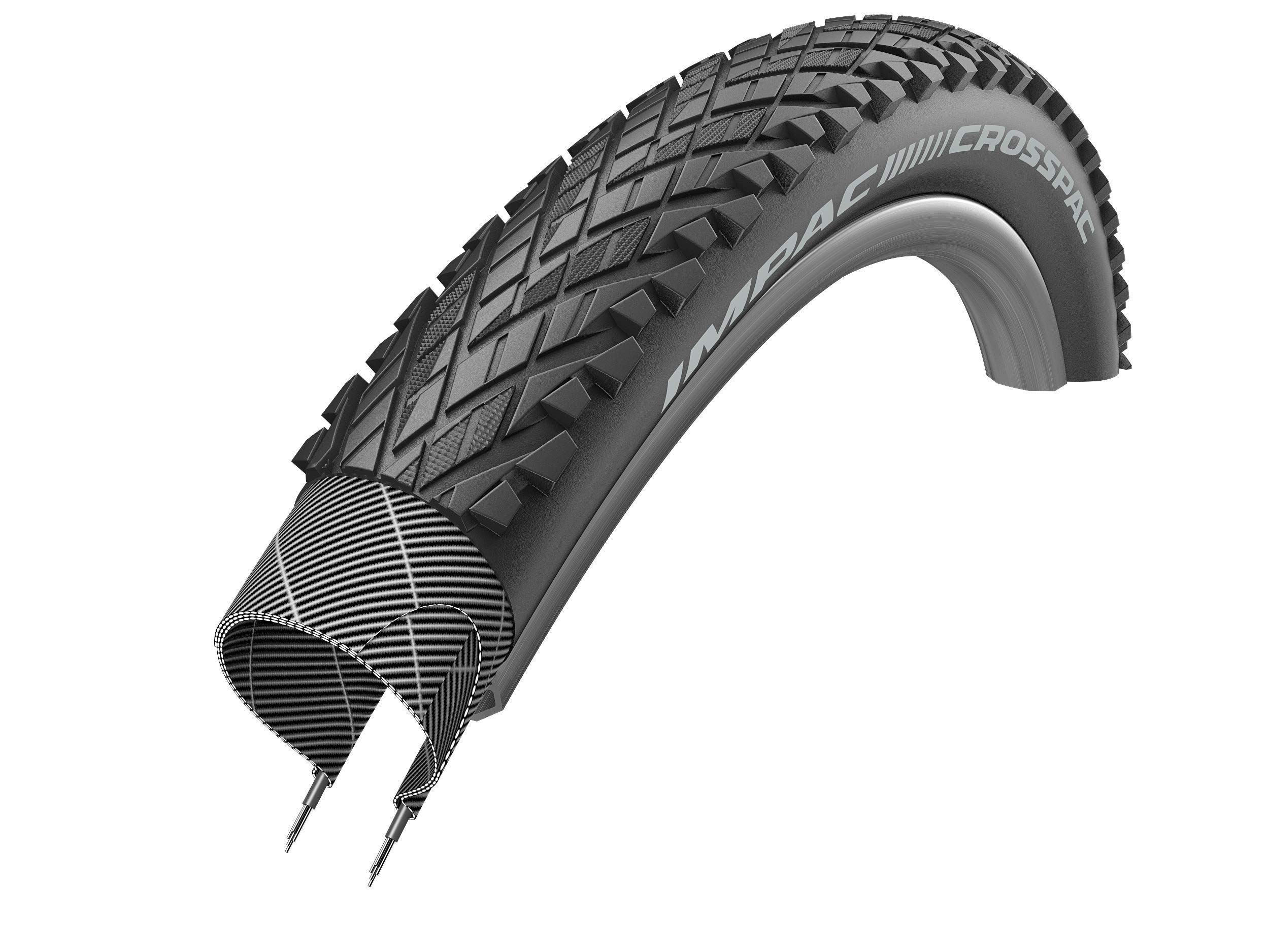 IMPAC CROSSPAC TwinSkin 20x1.75 Tyres 47-406