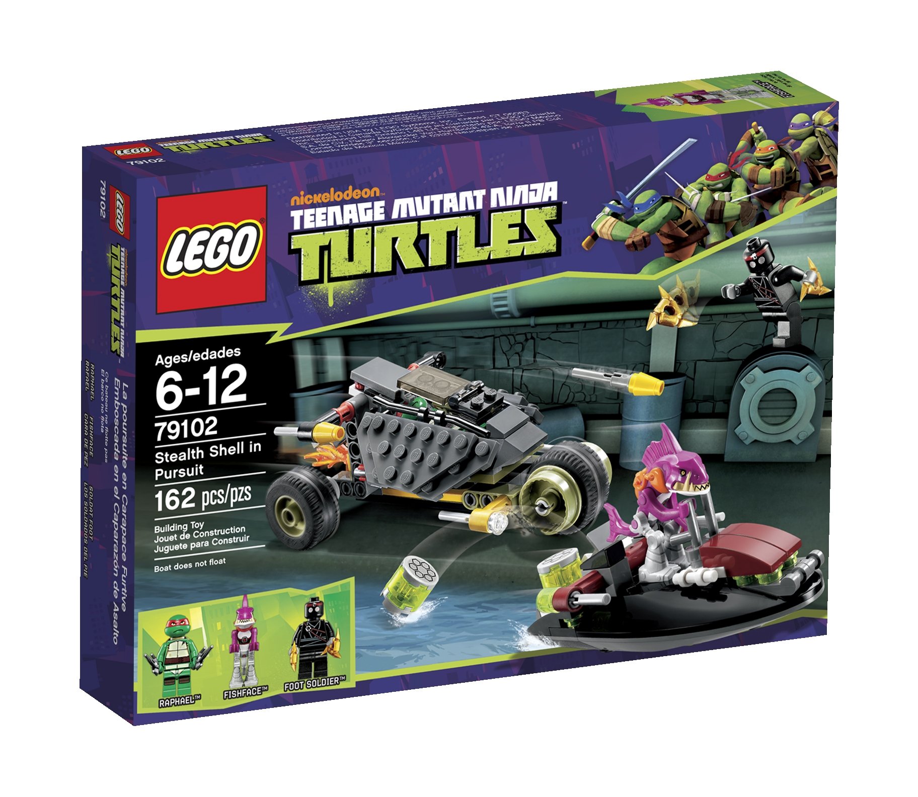 LEGO Teenage Mutant Ninja Turtles Stealth Shell in Pursuit (79102)