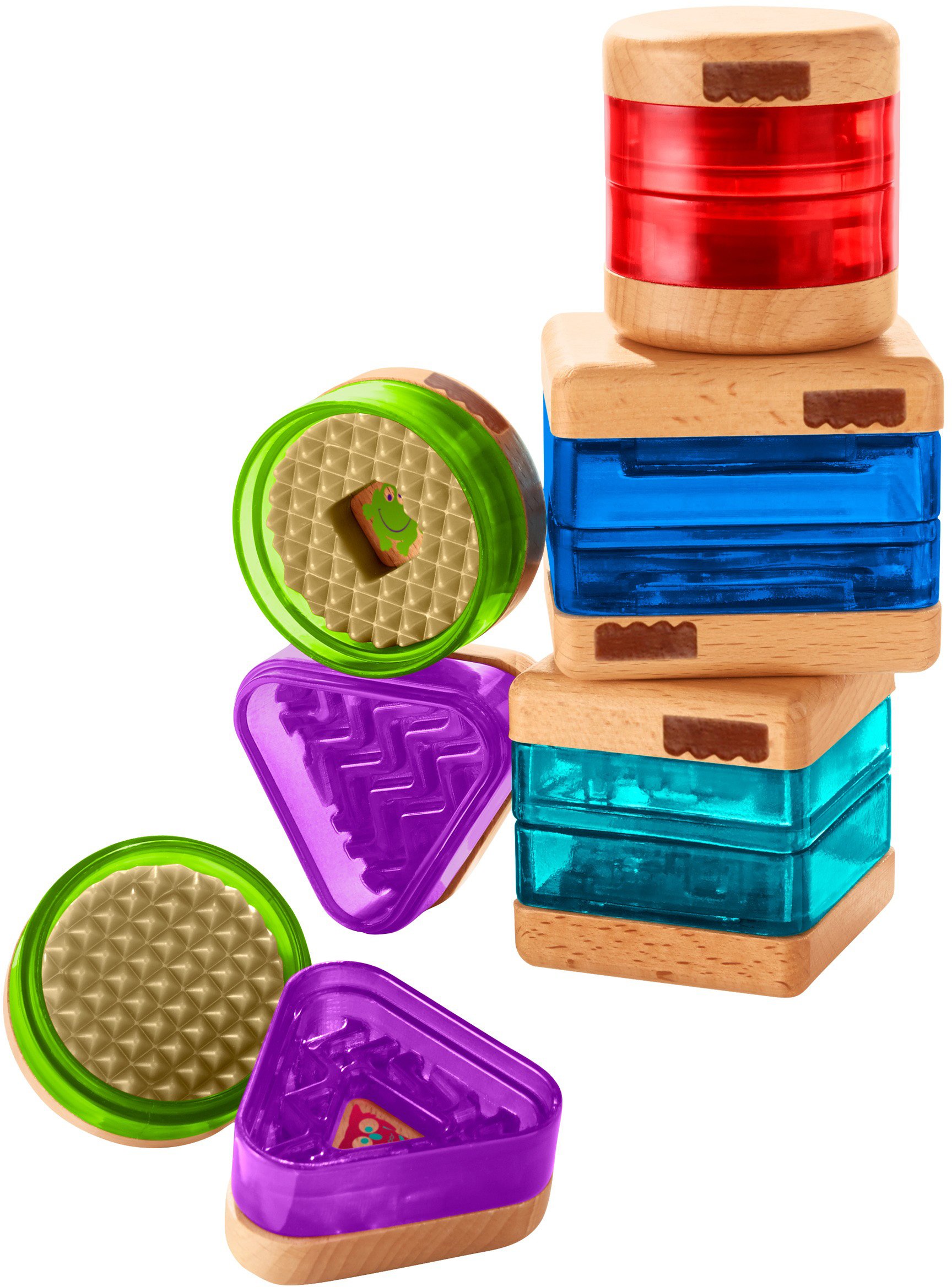 Fisher-Price Wooden Toys Surprise Inside Shapes Set by Fisher-Price