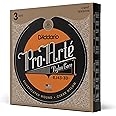 D'Addario Guitar Strings - Pro-Arte Classical Guitar Strings - EJ43-3D - Nylon Guitar Strings - Silver Plated Wound, Nylon Core - Light Tension, 3-Pack