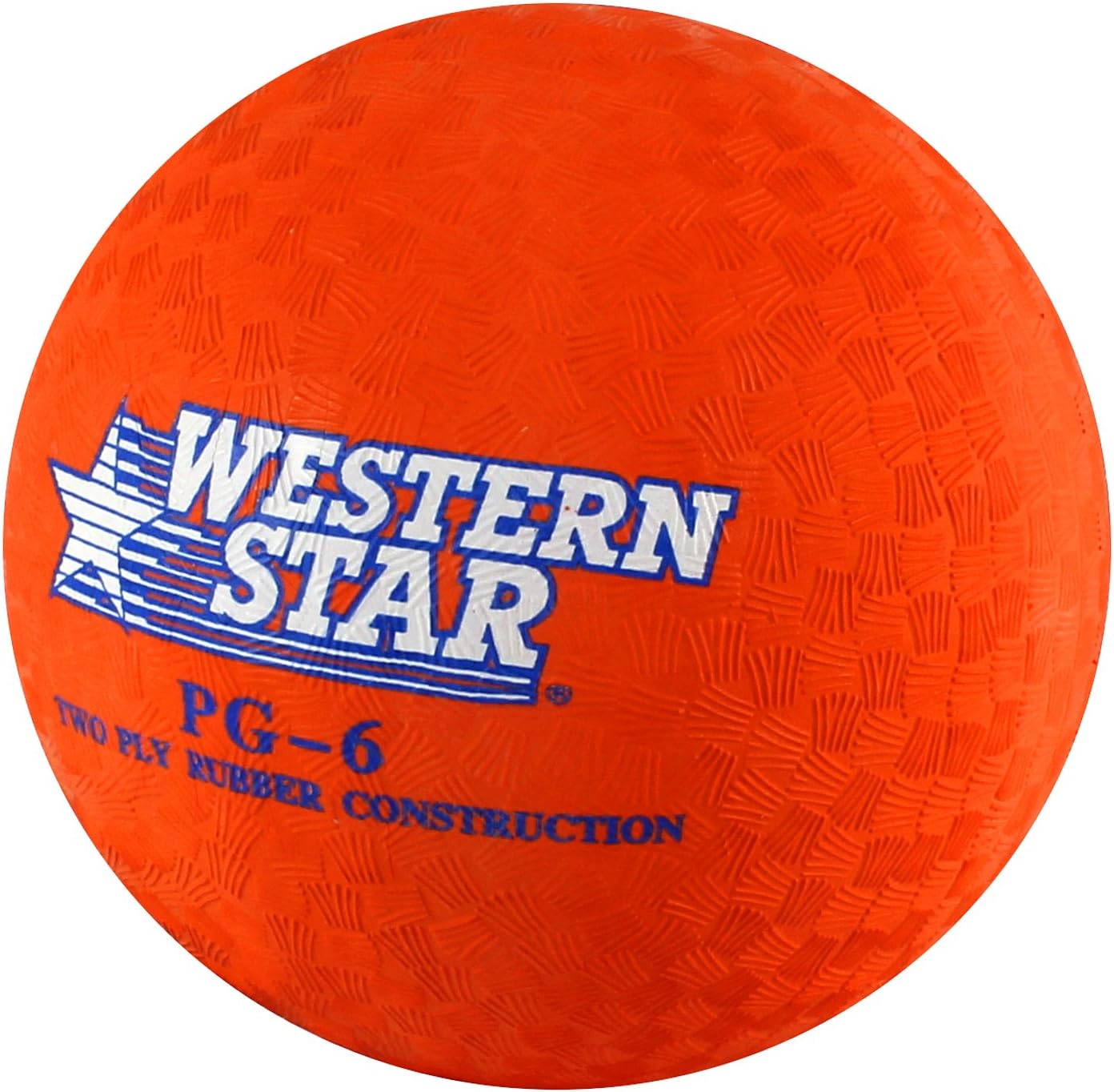 Western Star Playground Ball - Orange - PG-6