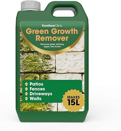 Furniture Clinic Patio Cleaner 2.5L Concentrate Dilutes to 15L Green Growth