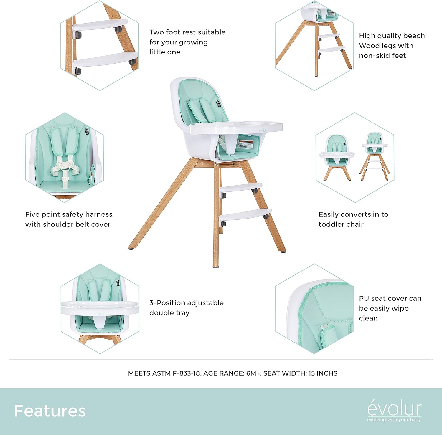evolur high chair