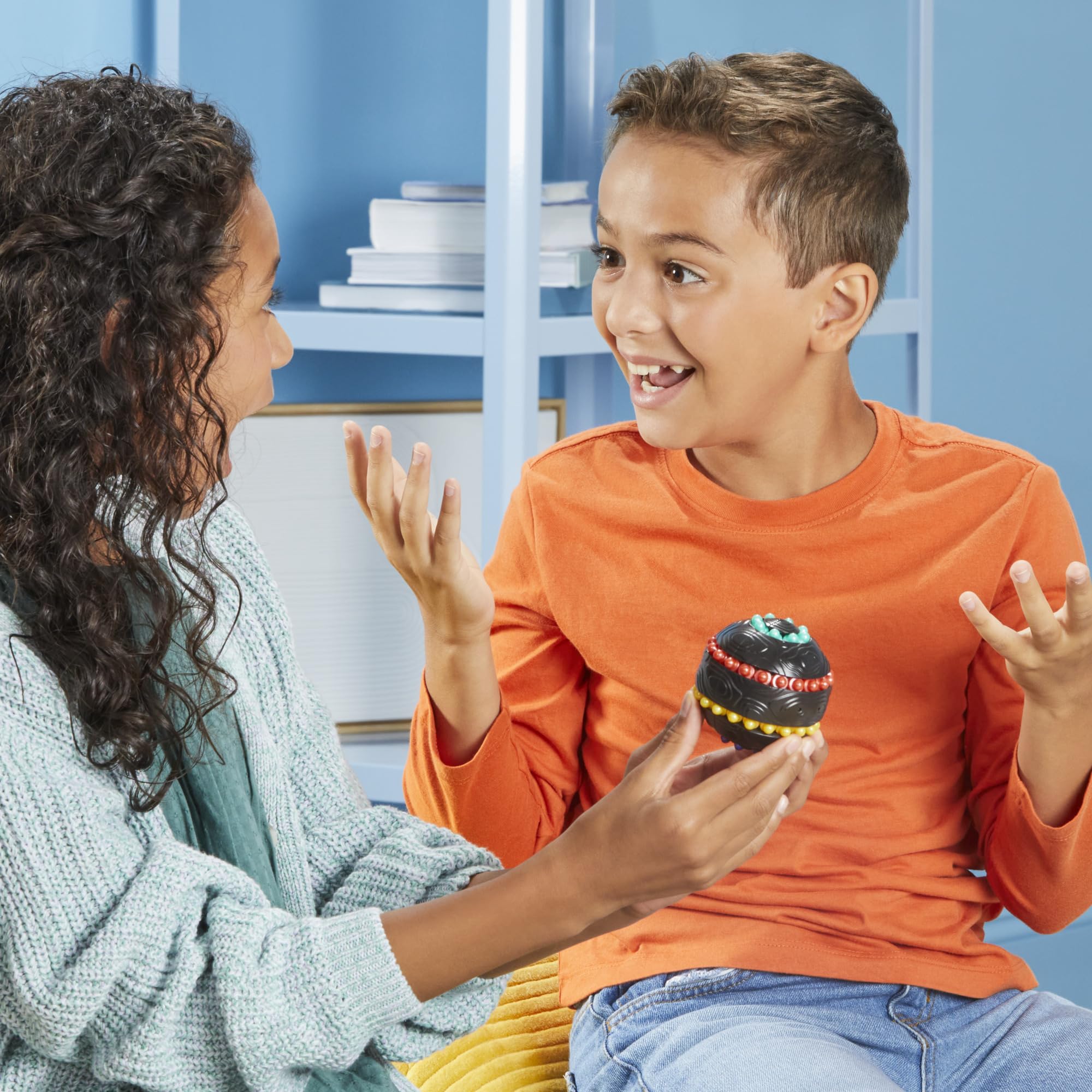 Hasbro Gaming Atomix Game for Kids, Teens, and Adults, Brainteaser Puzzle Sphere Ball and Fidget Toy, 1 Player, Portable Summer Travel Activities, Ages 7+