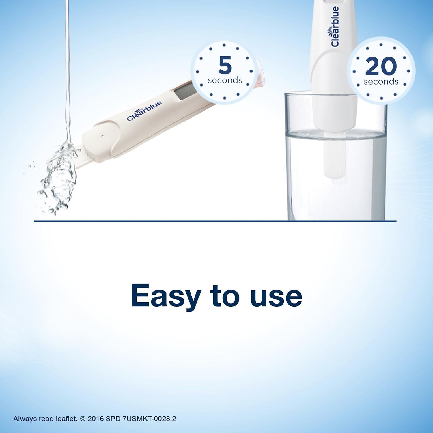 Clearblue Digital Pregnancy Test with Smart Countdown, 3 count: Health & Personal Care