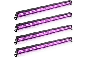 FODEXAZY Stage Light Bar, 336 LEDs 70W RGBW Dj Light Bar Wash Lights Wall Washer Strip DMX Control Dj Stage Lighting for Indoor Disco Party Church Birthday Bar Wedding 4PACK