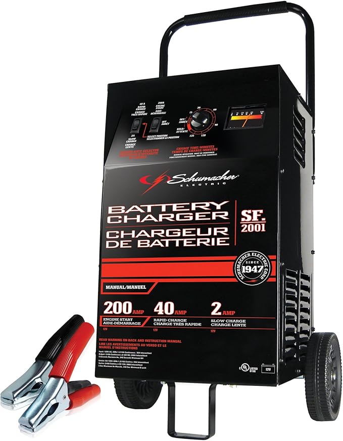 Schumacher SF2001 200/40/2 Amp Manual Starter/Charger, Starters Amazon Canada
