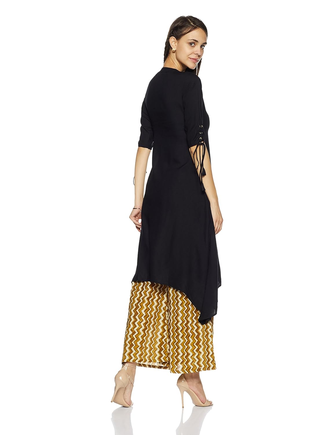 gerua women's a line salwar suit set