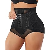 KUMAYES Plus Size Tummy Control Panties for Women High Waisted Butt Lifter Shapewear Girdle Panty Shaping Underwear