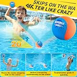 SYHLN 2 Pack Water Bouncy Balls Beach Toy Summer Pool Game view 2