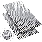 800 Pcs Self-Adhesive Mini Glass Mirror Tiles - 10x10mm Square Mosaic Craft Decorations