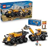 LEGO City Dump Truck &amp; Front End Loader 60494 | Building Toys for Boys &amp; Girls, Ages 7+, Construction Truck Toy, Functional Loader &amp; Dump Truck, 1,132 pieces, Gift Idea