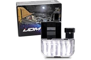 iJDMTOY Super Bright Xenon White 18-SMD Full LED Under Hood Light Assembly Compatible With Chevy/GMC Silverado/Sierra, Suburb