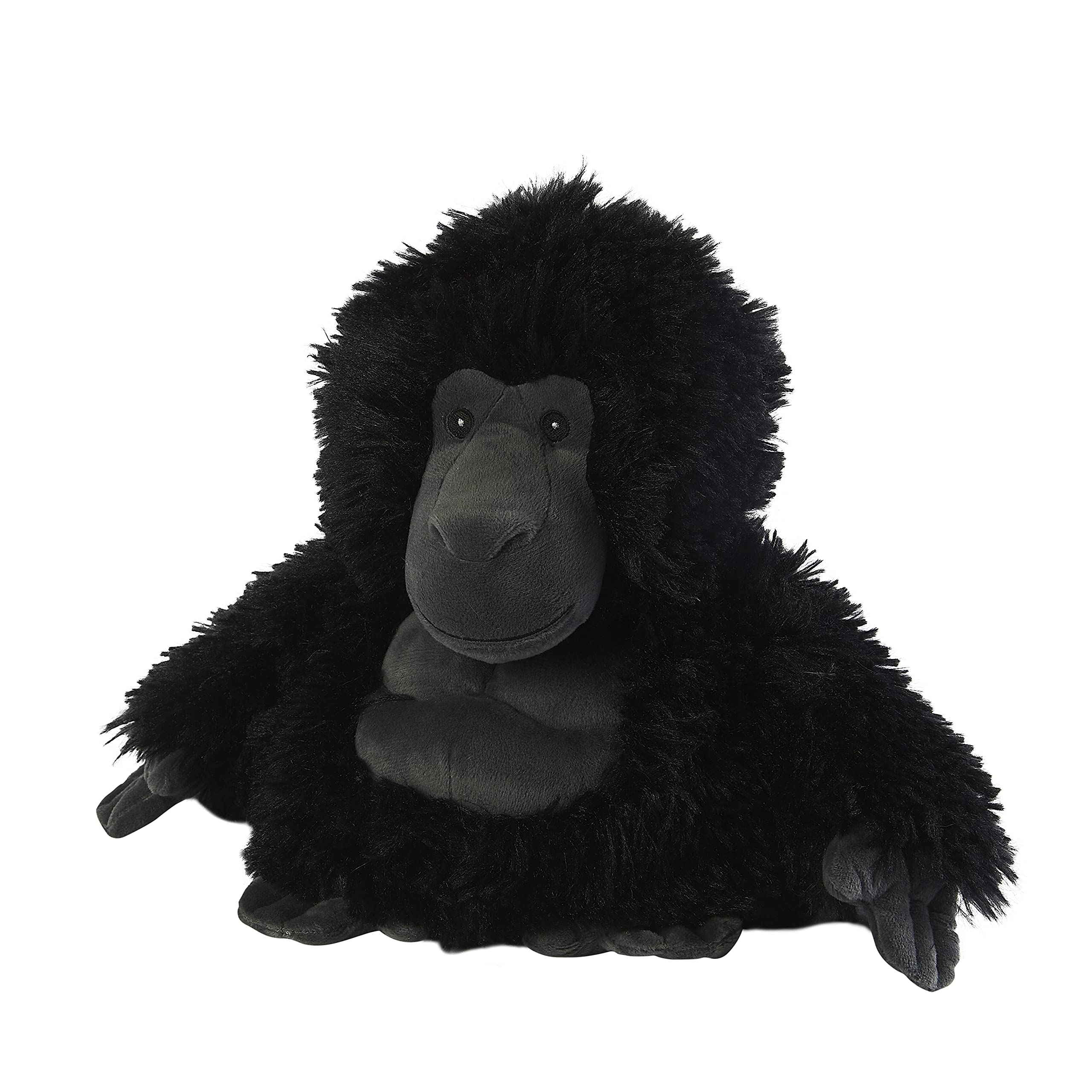 Warmies Plush Gorilla Microwavable Weighted Teddy with French Lavender Scent, Hot or Cold for Cool Relaxation and Warm Relief