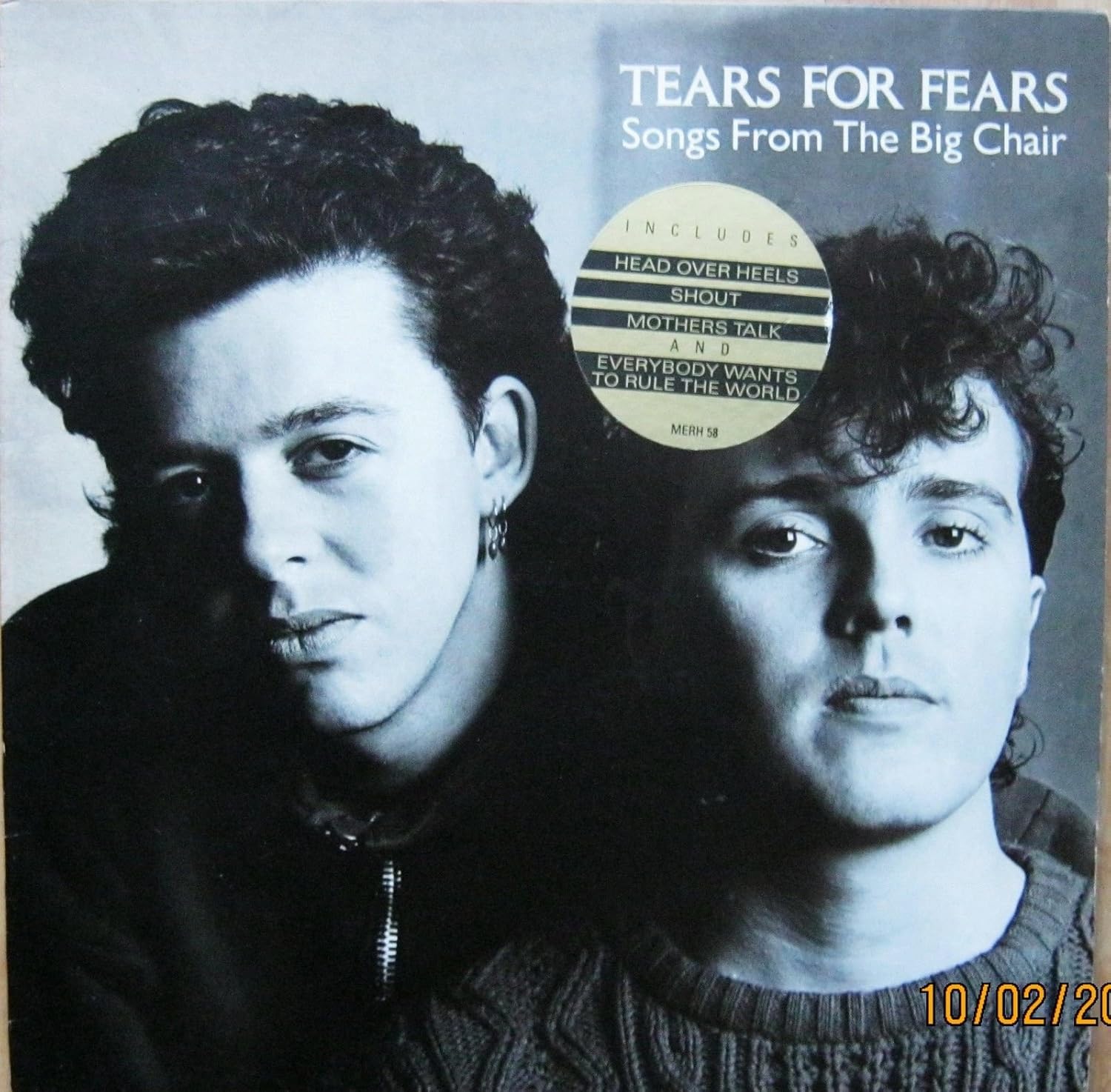 TEARS FOR FEARS Vinyl LP Songs From The Big Chair,EX+ TEARS FOR FEARS Amazon.fr Musique TEARS FOR FEARS Vinyl LP Songs From The Big Chair,EX+ TEARS FOR FEARS Amazon.fr Musique