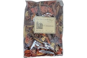 Old Candle Barn Cinnamon Potpourri Large Bag - Perfect for Any Time of The Year, But Best in Fall and Winter - Decoration or Bowl Filler