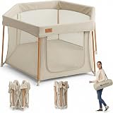 Venture Baby Playpen All Stars Joy Foldable Large Portable Taupe 6-36 Months