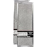Air Filter Factory Replacement For Jenn-Air 71002111 USA Made 12-Layer Aluminum Mesh Grease Downdraft Filter 6.37 X 15.63 X 0.12 Inches 2-Pack