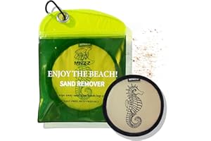 MNZZ Beach Sand Remover Bag Sand Eraser Quick Dry Pouch for Travel Pool Picnic Blanket Chair Cover Umbrella Tent Shell Toy Shovel Canopy Shade Hat Holder Clip Outdoor Accessories