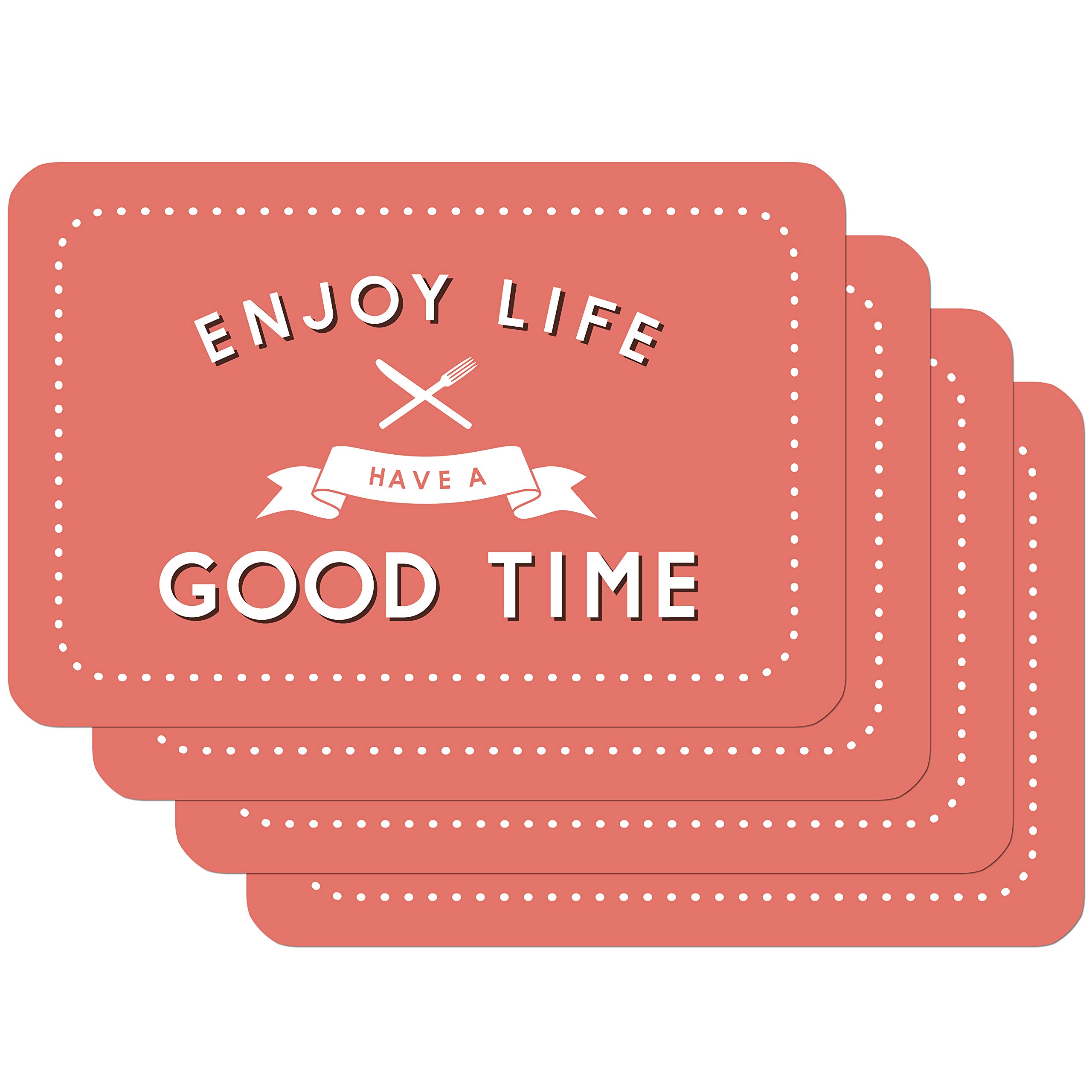 Venilia placemat, Plastic Polypropylene, Good time, 45 x 30 cm