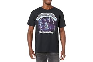 Metallica Unisex-Adult Standard Ride The Lightning T-Shirt