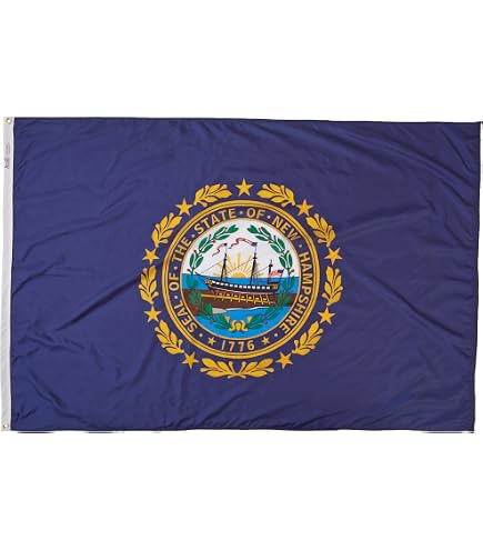 FlagSource Kansas Nylon State Flag, Made in the USA, 3x5