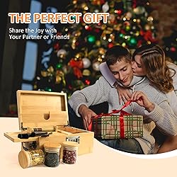 Bamboo Box with Combination Lock, Decorative Box