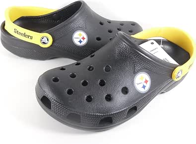 Amazon.com  Steelers Crocs Big Kids NFL Cayman II ( sz 