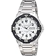 Casio MRW200H Series | Unisex Analog Watch | 100M WR | Stainless Steel Case | Resin Band | 2 Hand Analog (HR, Min, SEC) | Date Display | Screw Down Crown/Screw Down Caseback | 3 Year Battery