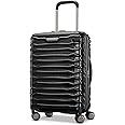 Samsonite Stryde 2 Hardside Expandable with Double Spinner Wheels, Carry-on, Stealth Black