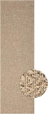 the carpet Kansas Indoor Outdoor Rug Natural Jute Look 80x250 cm view 2