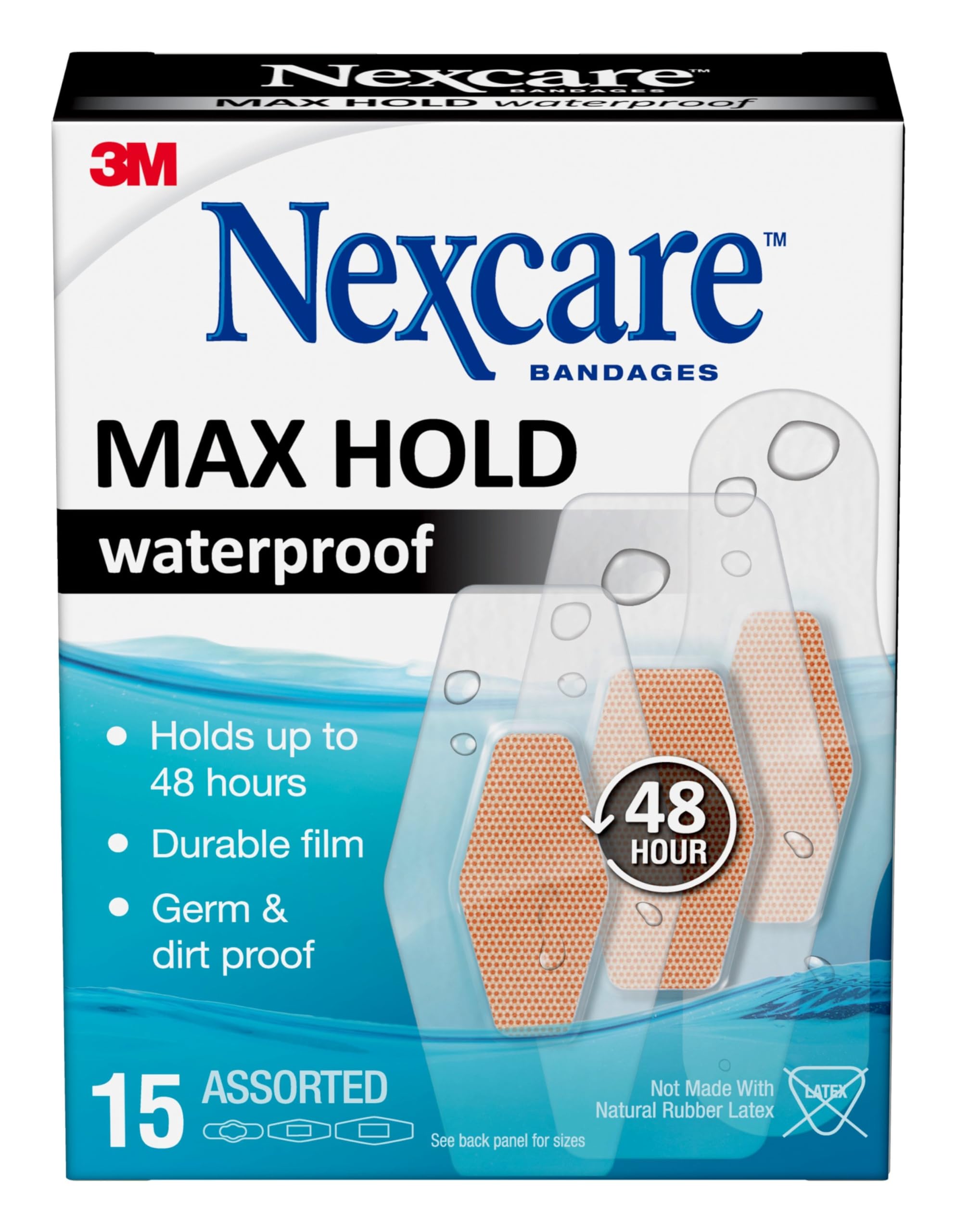 Nexcare Max Hold Bandages